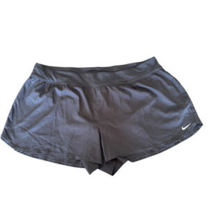 Nike Women's Solid Board Shorts Swim Bottoms Black 3x Vacation